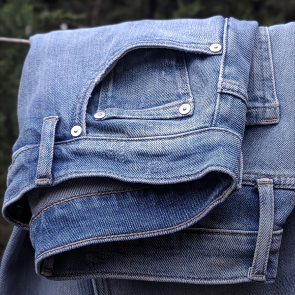 Outerknown S.E.A. Jeans Sz 28 Strand High-Rise Skinny Vintage Blue NWOT Ethical - Picture 1 of 11